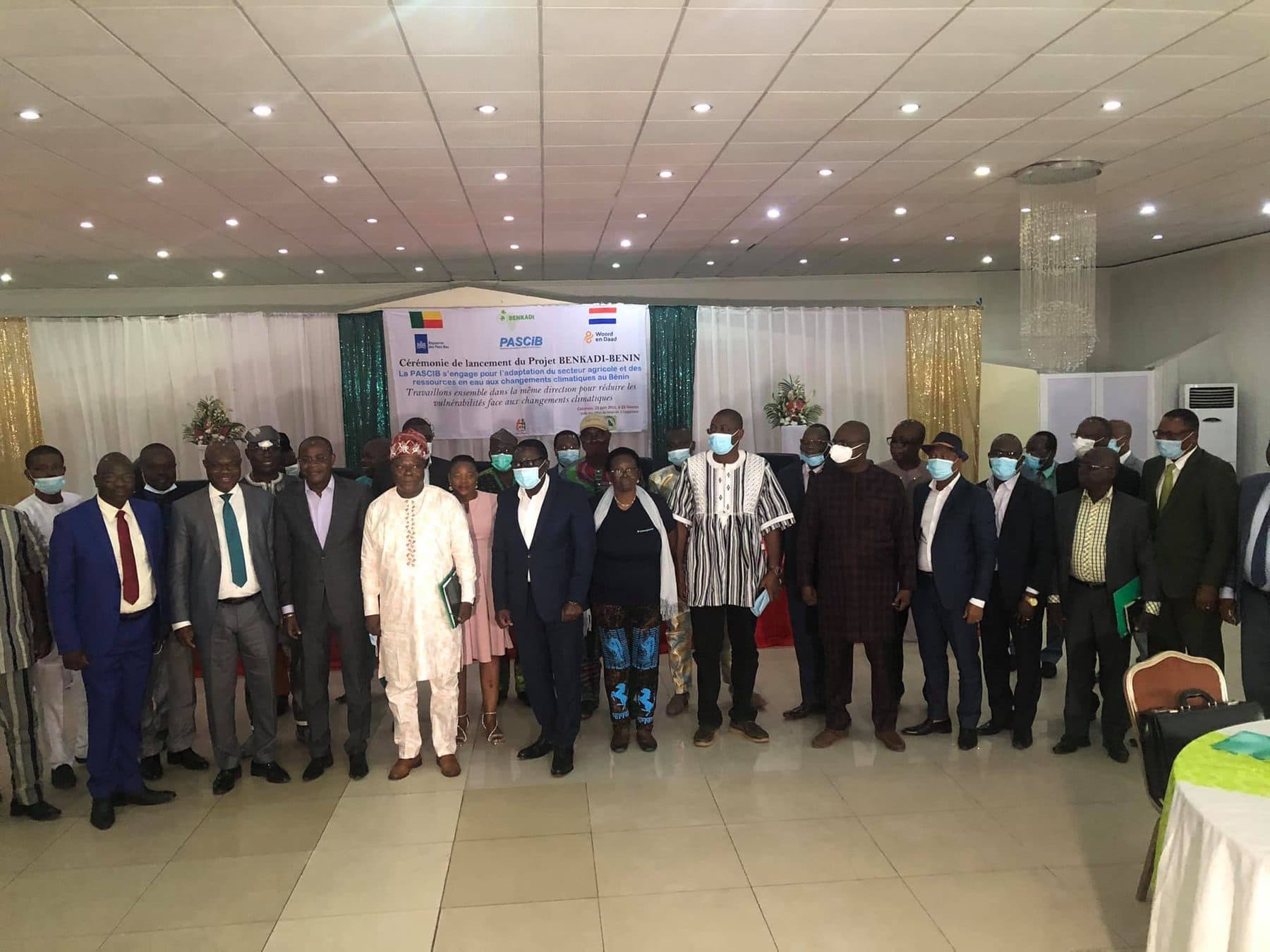 Launch ceremony of the Benkadi-Benin project, Cotonou, 21 June 2021