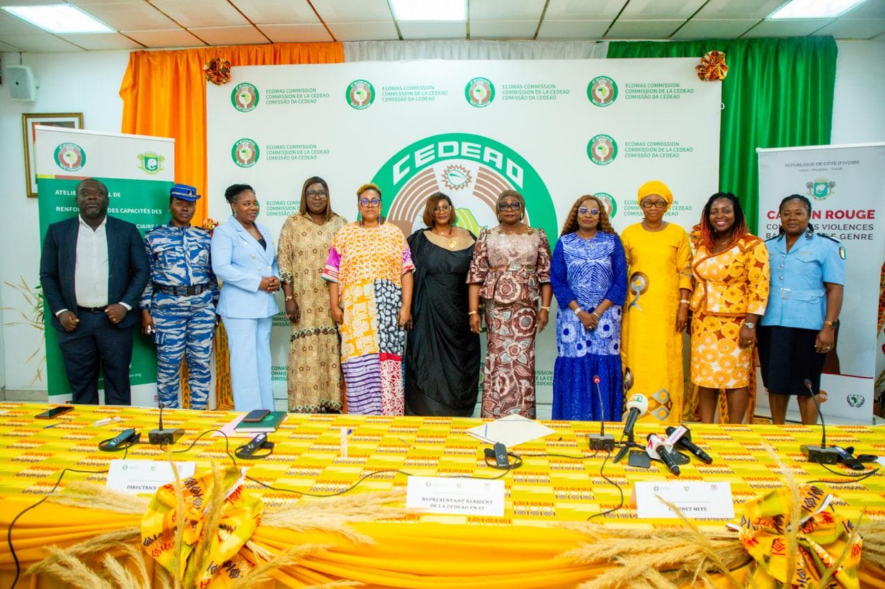 ECOWAS GENDER CENTER BUILDS THE CAPACITIES OF POLICE AND GENDARMERIE OFFICERS, GBV FOCAL POINTS IN CÔTE D’IVOIRE, FOR A MORE EFFECTIVE RESPONSE TO GENDER-BASED VIOLENCE