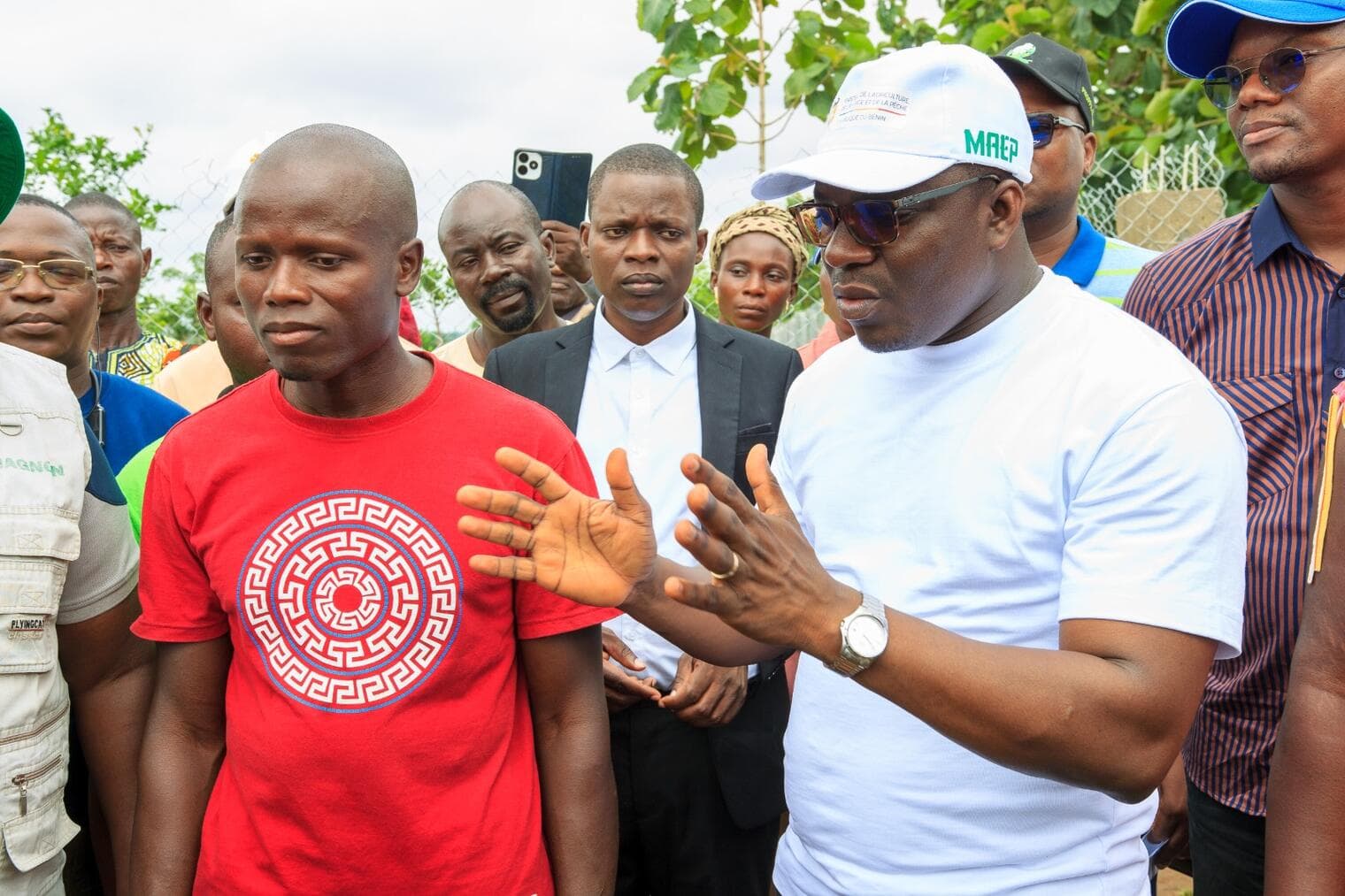 Bénin : tournée d'évaluation agricole dans dix communes du Sud