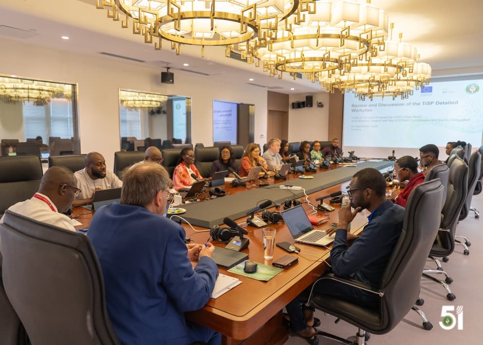 ECOWAS, EU AND GIZ ADVANCE FINALISATION OF TRADE IN SERVICES PROGRAMME WORKPLANS