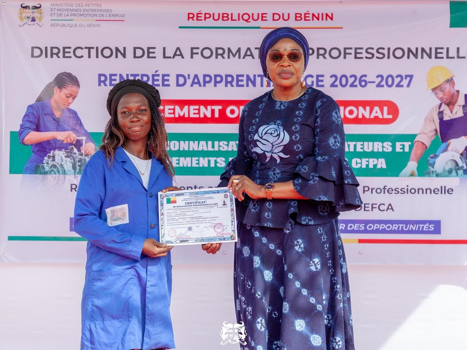 Bénin : lancement de la rentrée des centres de formation professionnelle à Djougou